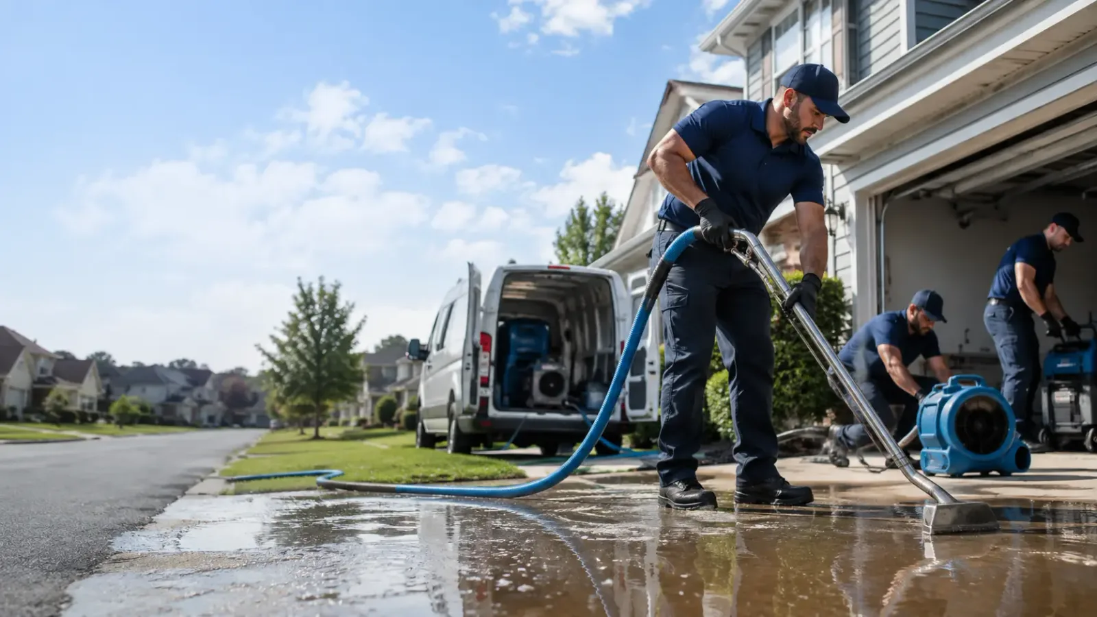 Flood Damage Restoration in Potts Camp, MS